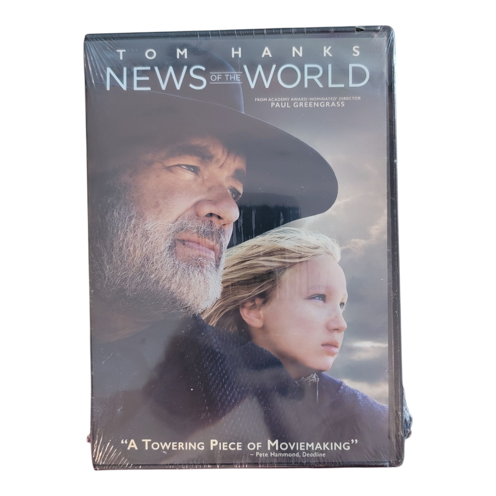 News of the World DVD Tom Hanks Helena Zengel New Sealed Special Features - Picture 2 of 3